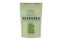 Load image into Gallery viewer, Two Leaves and a Bud Green Cat Culinary Chef's Matcha