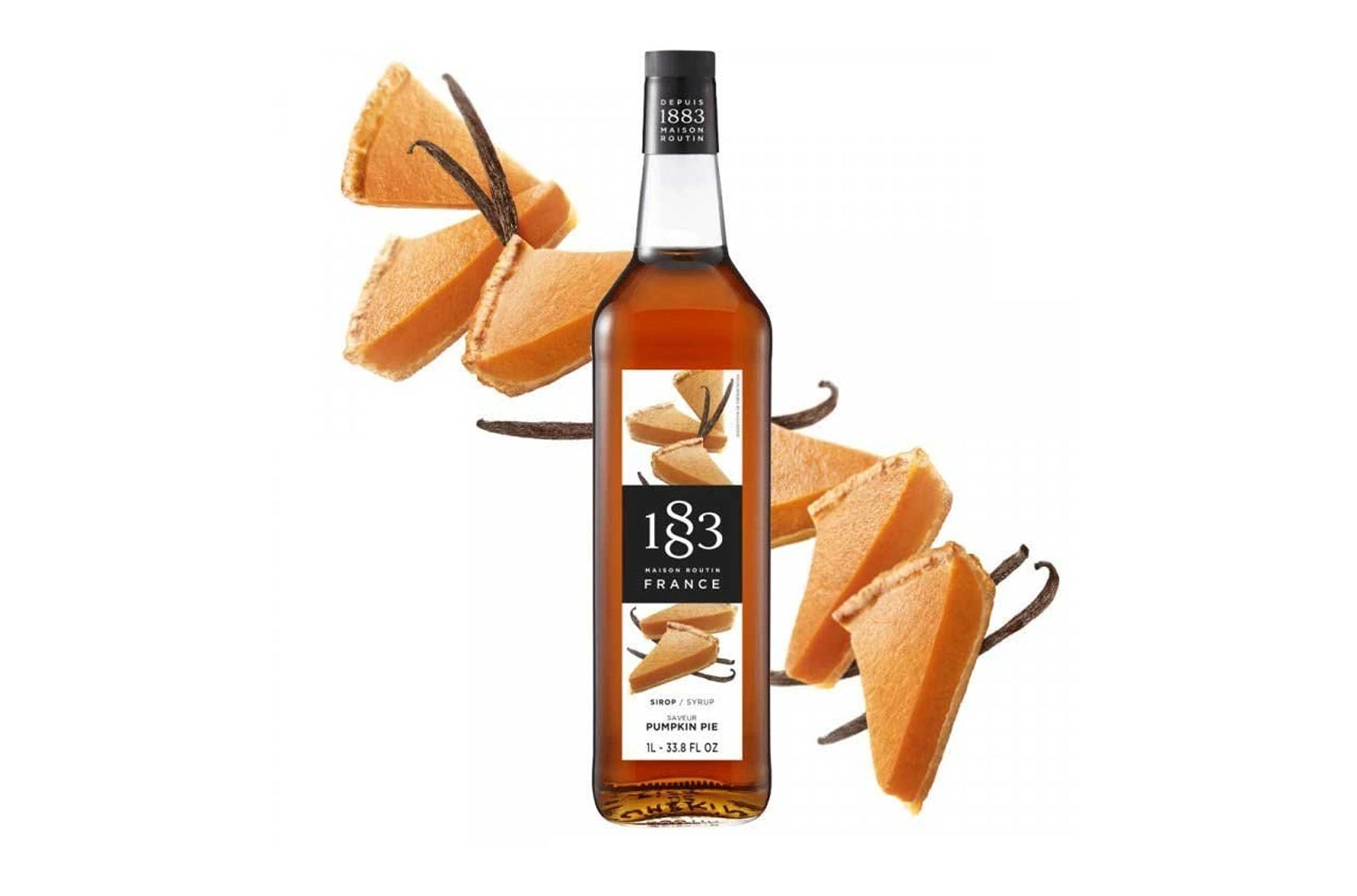 1883 Maison Routin Pumpkin Pie Syrup – Vaneli's Handcrafted Coffee