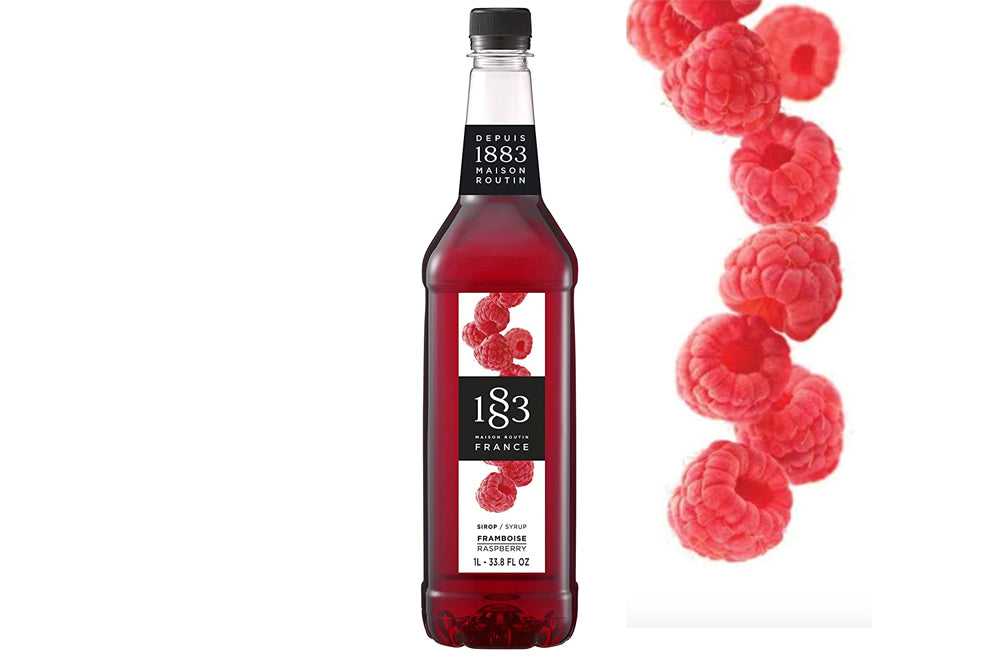 1883 Maison Routin Raspberry Syrup – Vaneli's Handcrafted Coffee