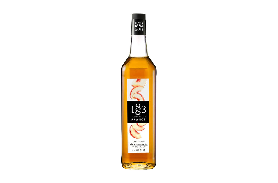 1883 Maison Routin White Peach Syrup