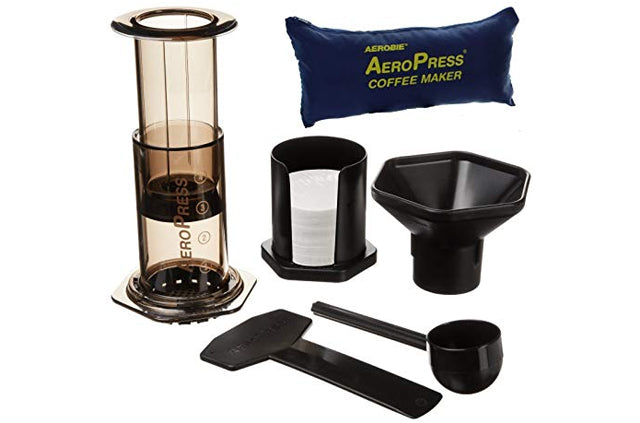 Aeropress Coffee Maker with Travel Bag – Vaneli's Handcrafted Coffee
