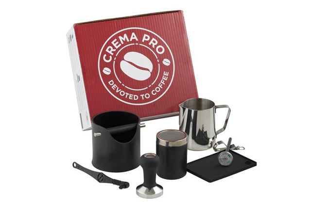 Crema Pro Barista Micro Cloth 4 Pack - Make The Perfect Coffee or Espresso - Coffee Accessories - Easy & Quick Clean Up