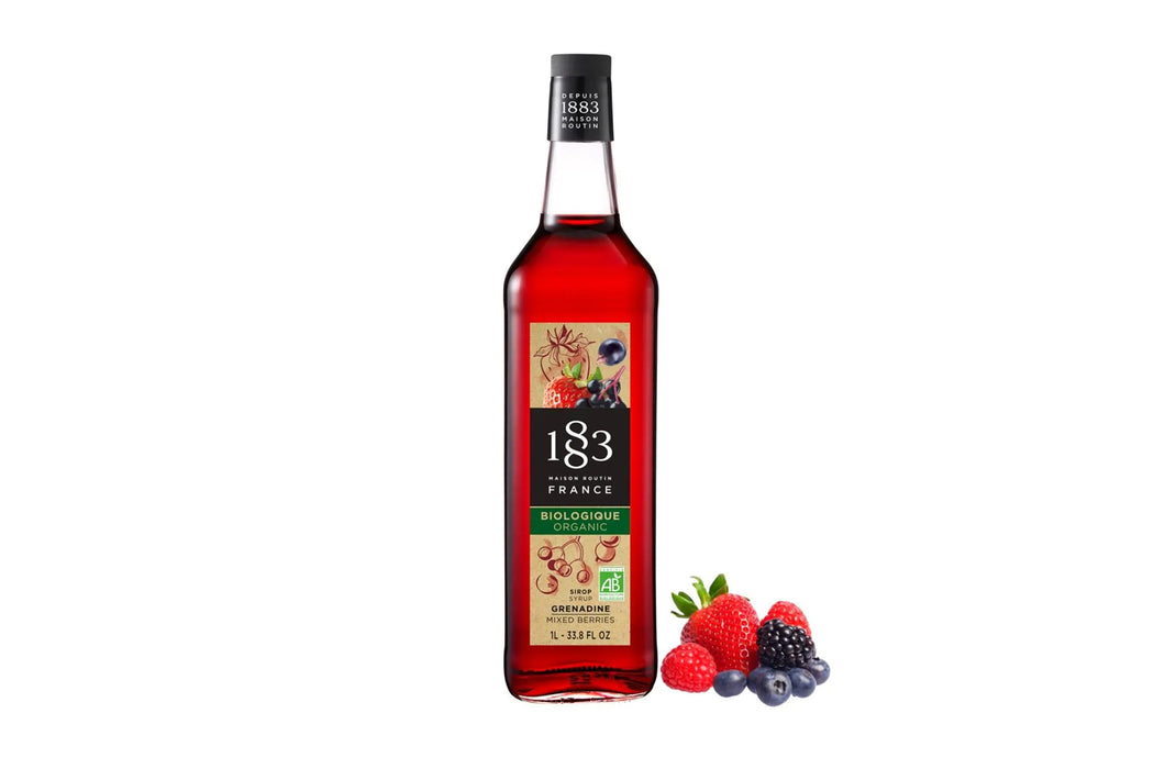 1883 Maison Routin Organic Mixed Berries Syrup