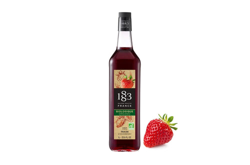 1883 Maison Routin Organic Strawberry Syrup
