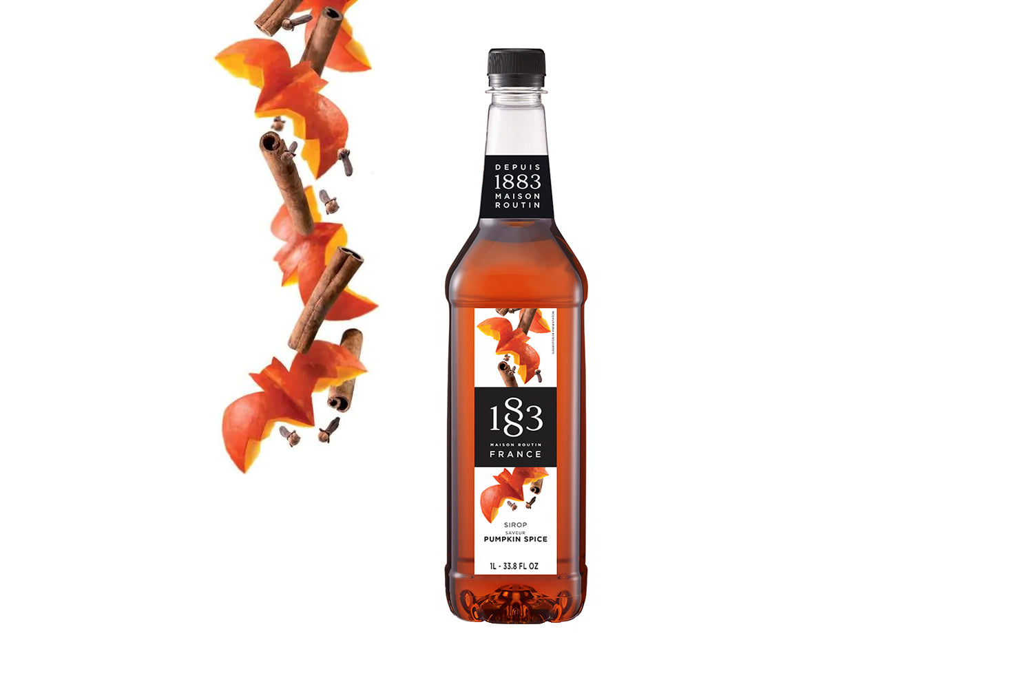 1883 Maison Routin Pumpkin Spice Syrup – Vaneli's Handcrafted Coffee