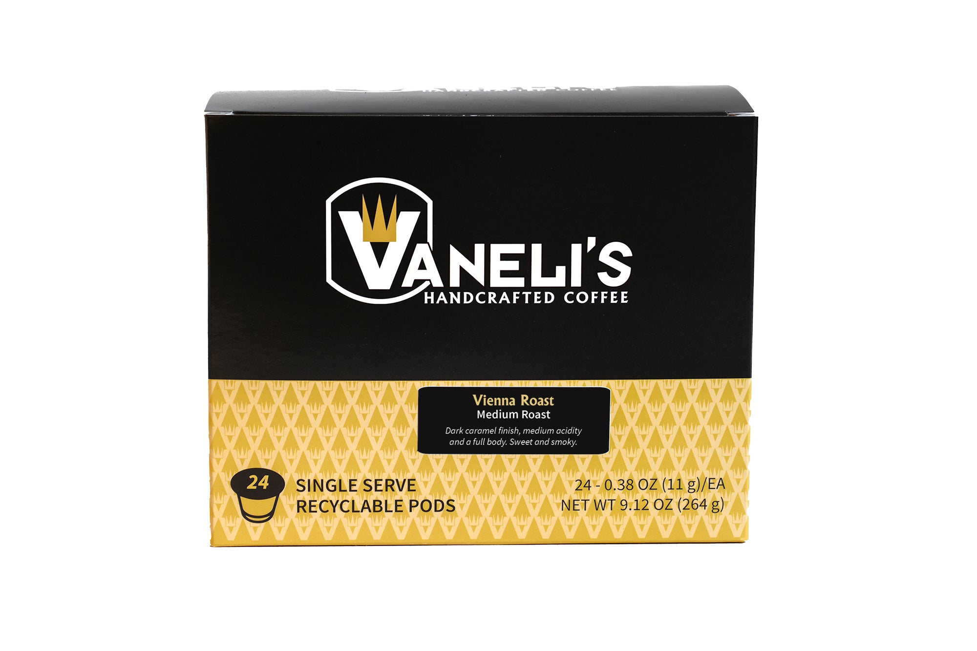 Vienna Roast K-Cup – Vaneli's Handcrafted Coffee